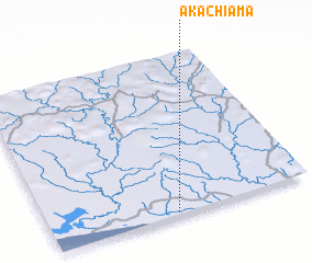 3d view of Akachiama