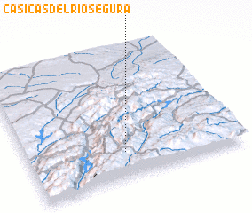 3d view of Casicas del Río Segura