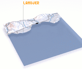 3d view of La Mujer