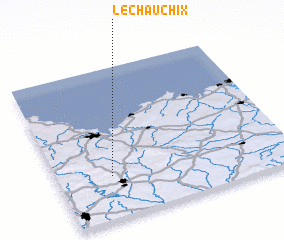 3d view of Le Chauchix