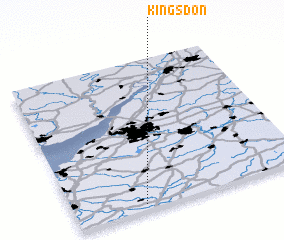 3d view of Kingsdon