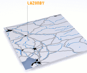 3d view of Lazonby