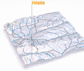 3d view of Fiñana