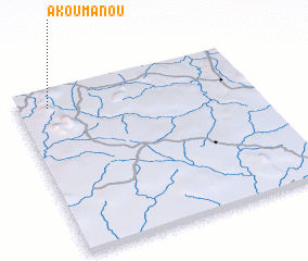 3d view of Akoumanou