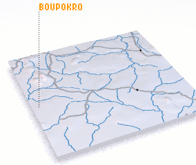 3d view of Boupokro