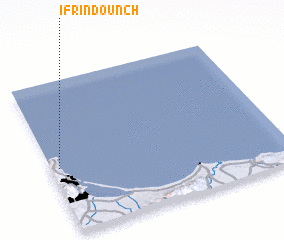 3d view of Ifri n Dounch