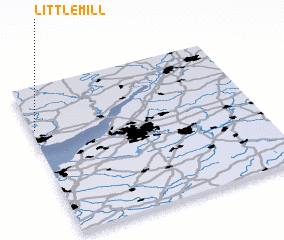 3d view of Little Mill