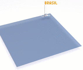 3d view of Brasil