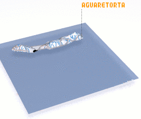 3d view of Água Retorta