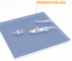 3d view of Prainha do Galeão