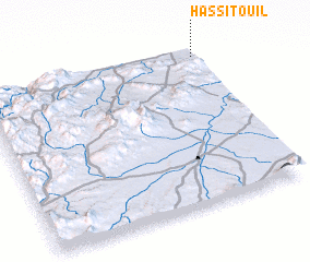 3d view of Hassi Touil