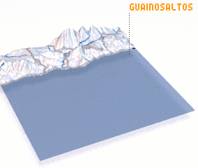 3d view of Guainos Altos