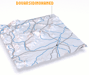 3d view of Douar Sidi Mohamed