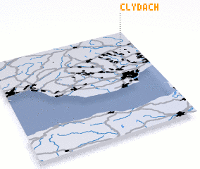 3d view of Clydach