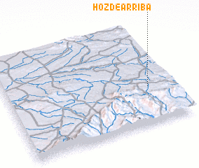 3d view of Hoz de Arriba