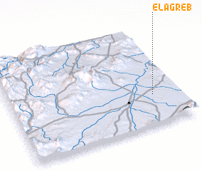 3d view of El Agreb