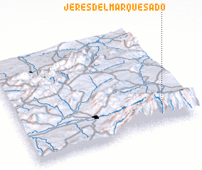 3d view of Jeres del Marquesado