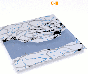 3d view of Cwm