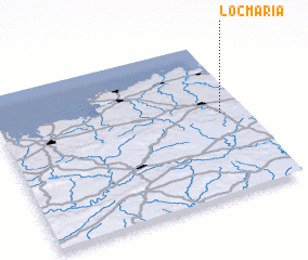 3d view of Locmaria