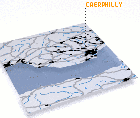 3d view of Caerphilly