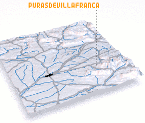 3d view of Puras de Villafranca