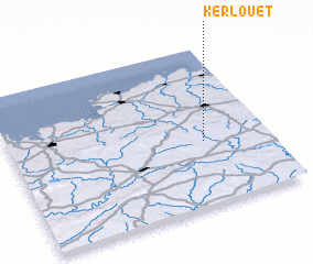 3d view of Kerlouët