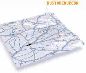 3d view of Busto de Bureba