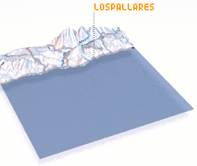 3d view of Los Pallares