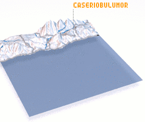 3d view of Caserío Bulumor