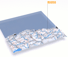 3d view of Mioño