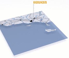 3d view of Kervern