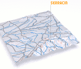 3d view of Serracín