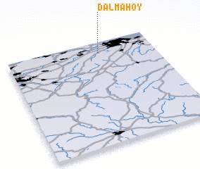 3d view of Dalmahoy