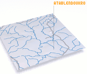 3d view of Atablèndoukro