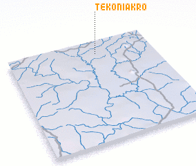 3d view of Tékoniakro