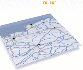 3d view of Callac