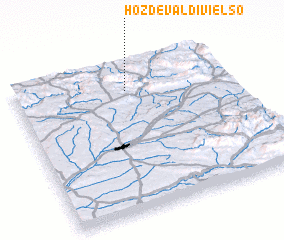 3d view of Hoz de Valdivielso