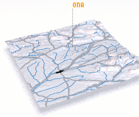 3d view of Oña