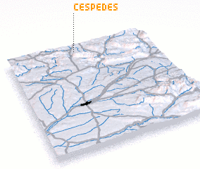 3d view of Céspedes