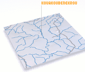 3d view of Kouakoubénékrou