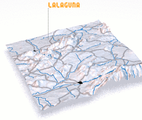 3d view of La Laguna