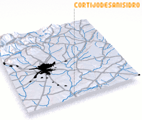 3d view of Cortijo de San Isidro