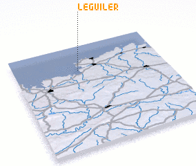 3d view of Le Guiler