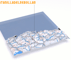 3d view of Quintanilla del Rebollar