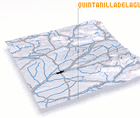 3d view of Quintanilla del Agua