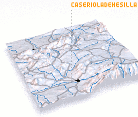 3d view of Caserío La Dehesilla