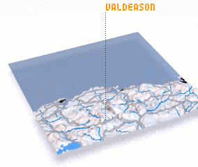 3d view of Val de Asón