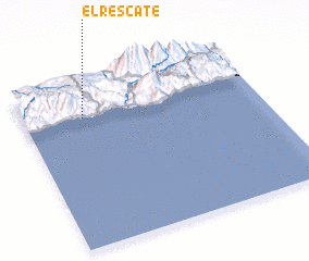 3d view of El Rescate