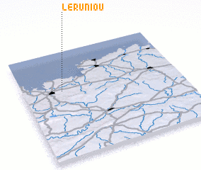 3d view of Le Runiou