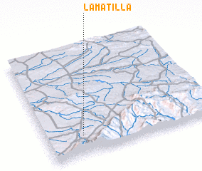 3d view of La Matilla